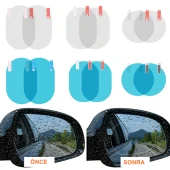 Ayna Yağmur Kaydırıcı için Film 14,5 Cm*10Cm Oval / Cafı214 - 4