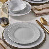 GÜRAL PORSELEN Alfa 60 Parça 12 Kişilik Yemek Takımı - 1