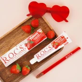 Rocs 8-18 Yaş Diş Macunu Yaban Çileği 60 Ml - 1