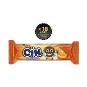 Cin Lokmalik Portakallı Bisküvi 114 g x 18 Adet - 1