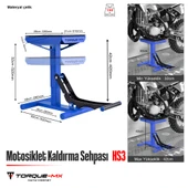 Torque-MX Motosiklet Kaldırma Sehpası HS3 Lacivert thumbnail 5