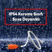 Monofaze Kauçuklu Kablo Bahçe Dış Mekan Korunaklı IP54 Su Geçirmez Turuncu Sağlam Erkek Fiş Tek 16A - 4