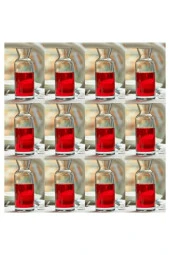 Meşrutab Bardak Mini Karaf Şişe 43818 195 Cc 12 Li - 1