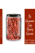 Bi Kavanoz Goji Berry + Bi Kavanoz Yaprak Çilek Kurusu Çilek Cipsi 660 cc'lik 2 Adet Cam Kavanozda - 2