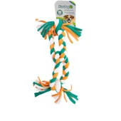EuroDog Köpek Diş İpi 2 Halka 35cm (Tur-Yeş-Bey) - 1