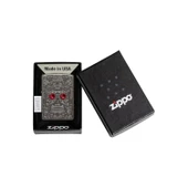 Zippo Çakmak 49300 Armor Crystal Skull Design Lighter - 2