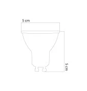 GU10 220V 6W 6500K COB LED AMPUL - 2