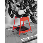 Torque-MX Ayarlanabilir Motosiklet Sehpası SS4 Kırmızı - 1