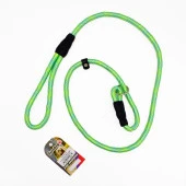 EuroDog Köpek Uzatma +Boğma 14mmx120cm Yeşil Mavi - 1