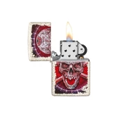 Zippo Çakmak 49410 Skull Design thumbnail 3
