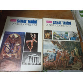 BATEŞ- SANAT TARİHİ ANSİKLOPEDİSİ (2 CİLT TAKIM). Koleksiyonluk Orjinal mahfazasında - 1