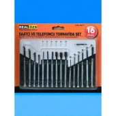 Girist 16 Parça Hassas Saatçi ve Telefoncu Tornavida Seti - 1
