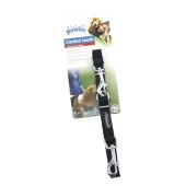 Pawise Dog Comp.Control L (2.5Cmx72") Tasma Siyah - 1