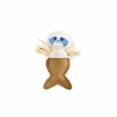 Zampa Catnipli Fok Balığı Peluş Kedi Oyuncağı, 11 Cm - 1