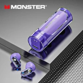 Monster Airmars XKT13 Gaming Bluetooth Kulaklık Mor thumbnail 1