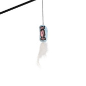Zampa Şeker Desenli Kedi Oltası, Mavi 40 Cm - 1