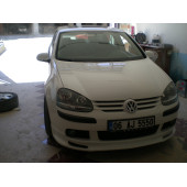 Vw Golf 5 Ön Tampon Eki - Fiber - Boyasız - 1