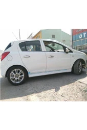 Opel Corsa D Yan Marşpiyel Takımı - Fiber - Boyasız thumbnail 2