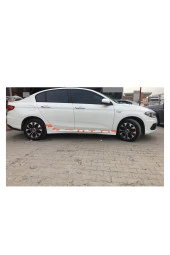 Fiat Egea Yan Marşpiyel Takımı - Fiber - Boyasız - 1