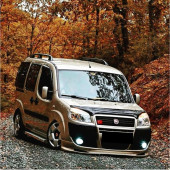 Fiat Doblo 2 Ön Tampon Eki - Fiber - Boyasız - 1