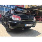 Subaru Impreza Sti Spoiler - Fiber - Boyasız thumbnail 1