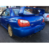 Subaru Impreza Sti Spoiler - Fiber - Boyasız thumbnail 2