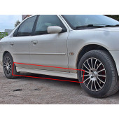 ford Mondeo Mk2 Yan Marşpiyel Takımı - Fiber - Boyasız - 2