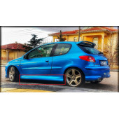 Peugeot 206 Yan Marşpiyel Takımı - Plastik - 1