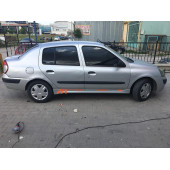 Renault Clio 2 Yan Marşpiyel Takımı - Plastik - 2