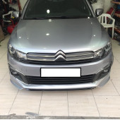 Citroen C Elysee Uyumlu Ön Tampon Eki (makyajlı) Fiber - Boyasız - 2