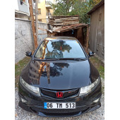 Honda Civic Fn2 Panjur - Plastik - Parlak Siyah - 1