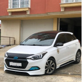 Hyundai I20 Uyumlu Ön Tampon Eki 2015-2017 Fiber Boyasız - 2