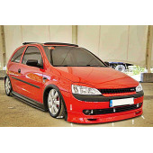 Opel Corsa C Uyumlu Ön Tampon Eki Makyajsız Fiber Boyasız - 2