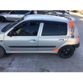 Renault Clio 2 Hb Yan Marşpiyel Takımı - Plastik - 2