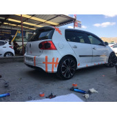 Vw Golf 5 Yan Marşpiyel Takımı - Plastik - Parlak Siyah - 1