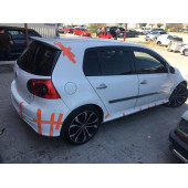 Vw Golf 5 Yan Marşpiyel Takımı - Plastik - Parlak Siyah - 2