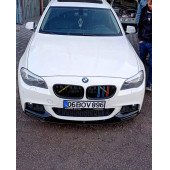 Bmw F10 Ön Tampon Eki - Plastik - Parlak Siyah - 1