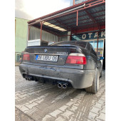 Bmw E39 M5 Difüzör - Plastik - Parlak Siyah - 1