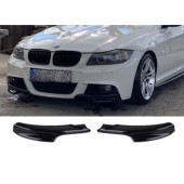 Bmw E90 Lci M Tampon Ön Flap - Plastik - Parlak Siyah thumbnail 2