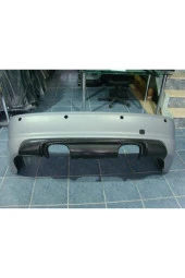 Bmw E46 M Teknik Difüzör - Plastik - Parlak Siyah - 1