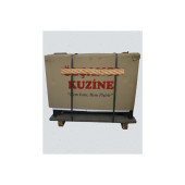 Alttan Havalı Kovalı  MAJOLİK EMAYE Uyuyan Kuzine -kömür Sobası-odun Sobası Kovalı - 6