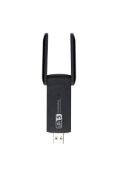 TrkTech Çift Antenli Ac1300 Mbps Dual Band Usb 3.0 Adaptör Kablosuz Wifi Adaptörü - 4