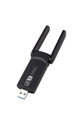 TrkTech Çift Antenli Ac1300 Mbps Dual Band Usb 3.0 Adaptör Kablosuz Wifi Adaptörü - 5