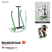 Torque-MX Motosiklet Bot Standı BS1 Yeşil thumbnail 5