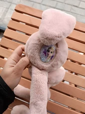 Kulakları Hareket Eden Sesli Peluş Elsa Kulaklık Taç - 6