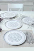 Keramika Keraart Stone Nordic Servis Tabağı 28 Cm 6 Adet 21427 thumbnail 1