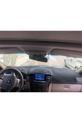 Kia Sorento 2006-2009 Modelleri Için Uygun Torpido Koruma Halısı Siyah Kenar Renk Siyah thumbnail 1