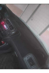 Honda Civic 1994-2000 Modelleri Için Uygun Torpido Koruma Halısı Siyah Kenar Renk Siyah thumbnail 2