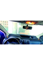 Dacia Dokker Için Uygun Torpido Koruma Halısı Siyah Kenar Renk Siyah thumbnail 3