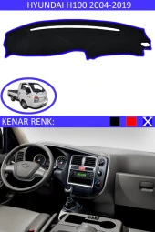 Hyundai H100 2004-2019 Için Uygun Torpido Koruma Halısı Siyah Kenar Renk Mavi thumbnail 1